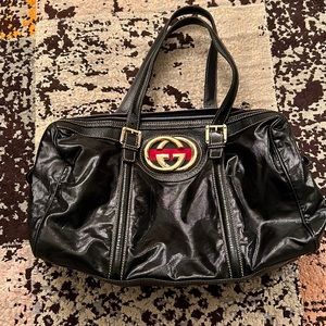 SALE gucci Britt Boston bag